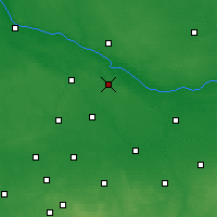 Nearby Forecast Locations - Gąbin - Carte