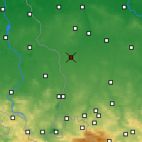 Nearby Forecast Locations - Gozdnica - Carte