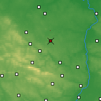 Nearby Forecast Locations - Iłża - Carte