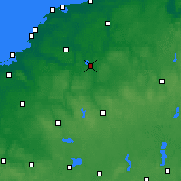 Nearby Forecast Locations - Kępice - Carte
