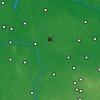 Nearby Forecast Locations - Kłodawa - Carte