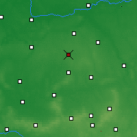 Nearby Forecast Locations - Koźmin Wielkopolski - Carte