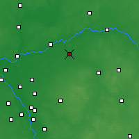 Nearby Forecast Locations - Łochów - Carte