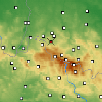 Nearby Forecast Locations - Mirsk - Carte