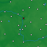 Nearby Forecast Locations - Murowana Goślina - Carte