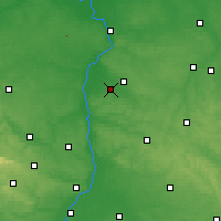 Nearby Forecast Locations - Opole Lubelskie - Carte