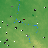 Nearby Forecast Locations - Pajęczno - Carte