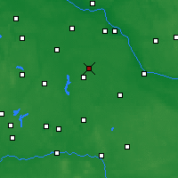 Nearby Forecast Locations - Piotrków Kujawski - Carte