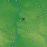 Nearby Forecast Locations - Poniatowa - Carte