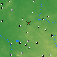 Nearby Forecast Locations - Praszka - Carte