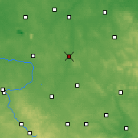 Nearby Forecast Locations - Przedbórz - Carte