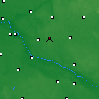 Nearby Forecast Locations - Skępe - Carte