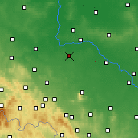 Nearby Forecast Locations - Środa Śląska - Carte