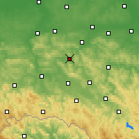 Nearby Forecast Locations - Strzyżów - Carte