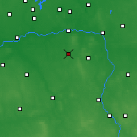 Nearby Forecast Locations - Tuliszków - Carte