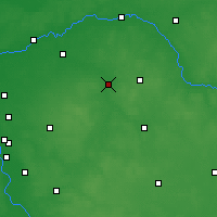 Nearby Forecast Locations - Węgrów - Carte