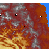 Nearby Forecast Locations - Shemdinli - Carte