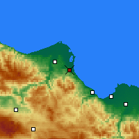 Nearby Forecast Locations - Ondokuzmayıs - Carte