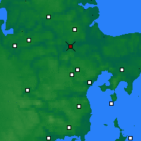 Nearby Forecast Locations - Randers - Carte