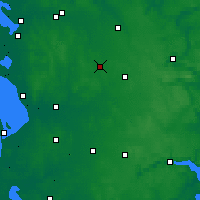 Nearby Forecast Locations - Herning - Carte