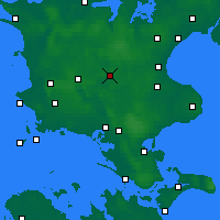 Nearby Forecast Locations - Ringsted - Carte