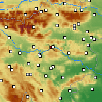 Nearby Forecast Locations - Zagorje ob Savi - Carte