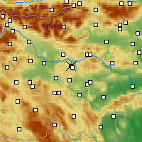 Nearby Forecast Locations - Litija - Carte