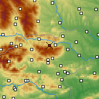 Nearby Forecast Locations - Lovrenc na Pohorju - Carte