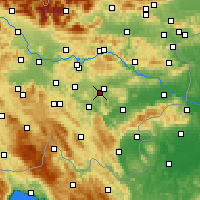 Nearby Forecast Locations - Trebnje - Carte