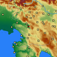 Nearby Forecast Locations - Vipava - Carte