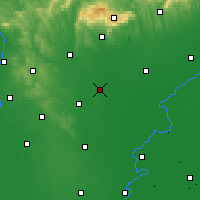 Nearby Forecast Locations - Jászberény - Carte
