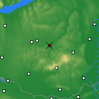 Nearby Forecast Locations - Dombóvár - Carte