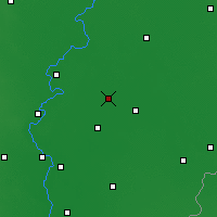 Nearby Forecast Locations - Mezőtúr - Carte