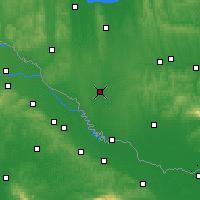 Nearby Forecast Locations - Nagyatád - Carte