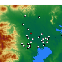 Nearby Forecast Locations - Ageo - Carte