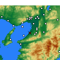 Nearby Forecast Locations - Izumi - Carte