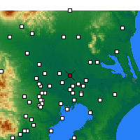 Nearby Forecast Locations - Noda - Carte