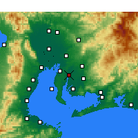Nearby Forecast Locations - Kariya - Carte