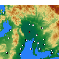 Nearby Forecast Locations - Inazawa - Carte