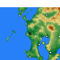 Nearby Forecast Locations - Satsumasendai - Carte