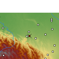 Nearby Forecast Locations - Santa Fe de Yapacaní - Carte