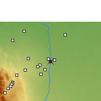 Nearby Forecast Locations - Puerto Pailas - Carte
