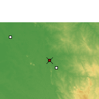 Nearby Forecast Locations - Yaguarú - Carte