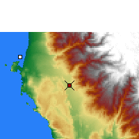 Nearby Forecast Locations - Ica - Carte