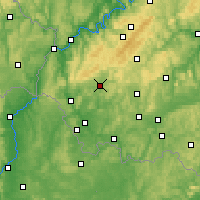 Nearby Forecast Locations - Wadern - Carte