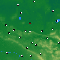 Nearby Forecast Locations - Rahden - Carte