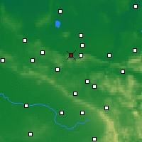 Nearby Forecast Locations - Preußisch Oldendorf - Carte