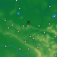 Nearby Forecast Locations - Espelkamp - Carte