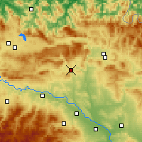 Nearby Forecast Locations - Estella-Lizarra - Carte