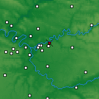 Nearby Forecast Locations - Lagny-sur-Marne - Carte